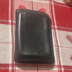 Tumi Black Leather Wallet